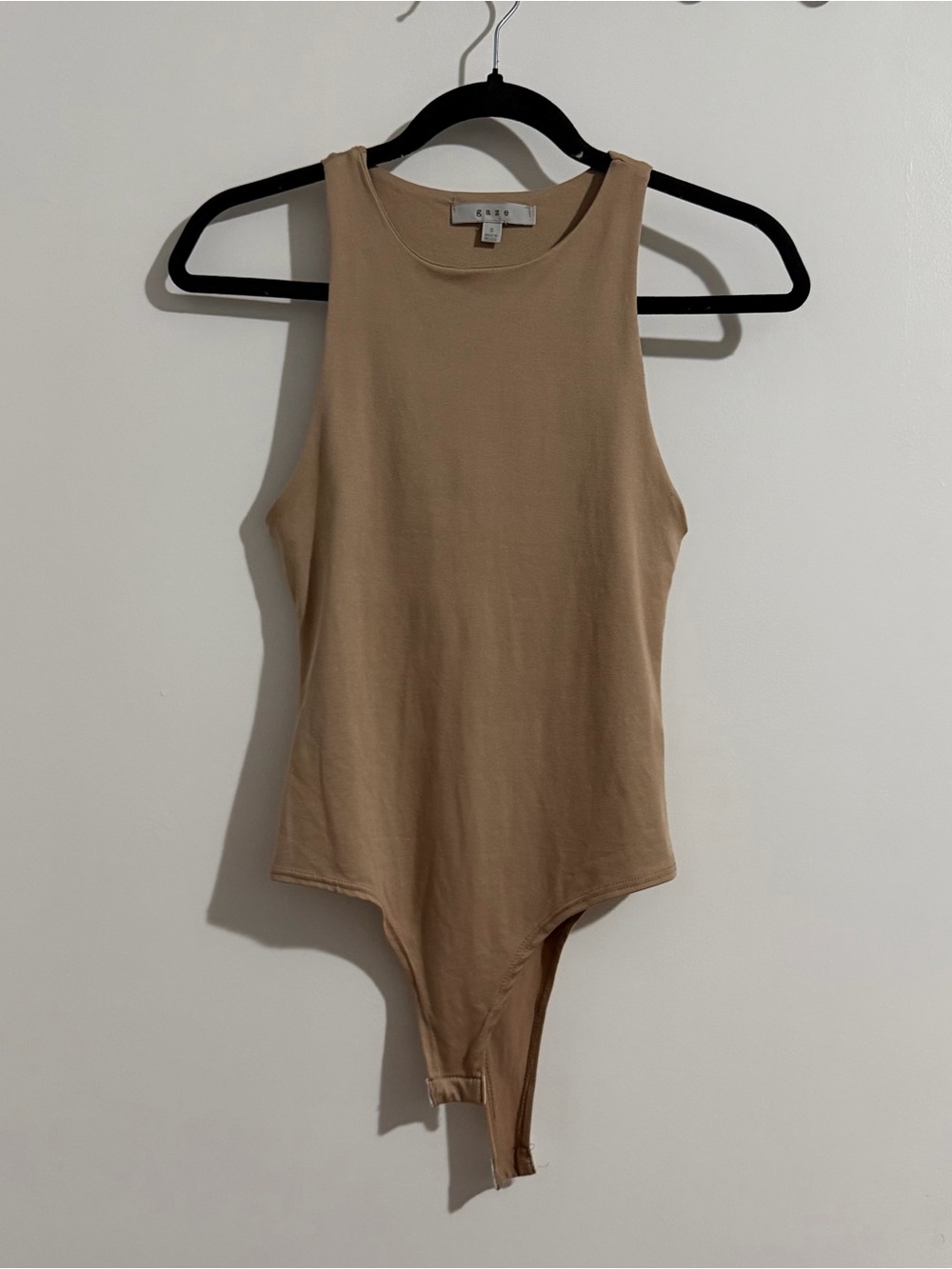 Gaze Nude Sleeveless Bodysuit – Size S